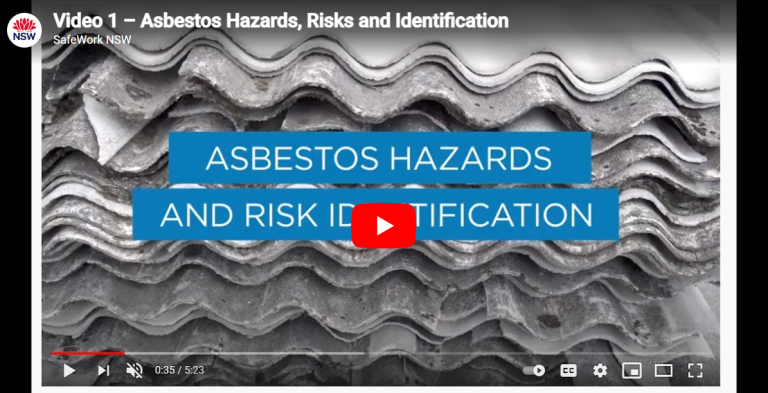 Asbestos – a DIY hazard